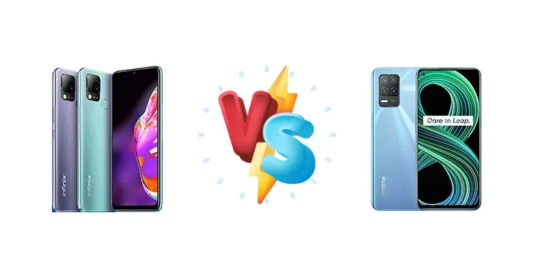 Infinix Hot 10s vs Realme 8 5G