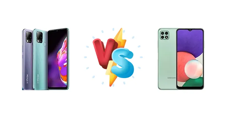 Infinix Hot 10s vs Samsung Galaxy A22 5G