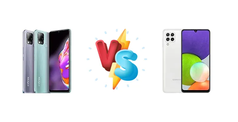Infinix Hot 10T vs Samsung Galaxy A22