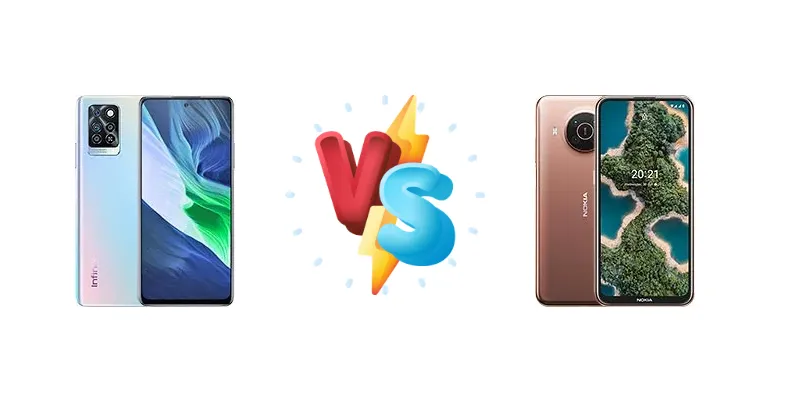 Infinix Note 10 Pro vs Nokia X20