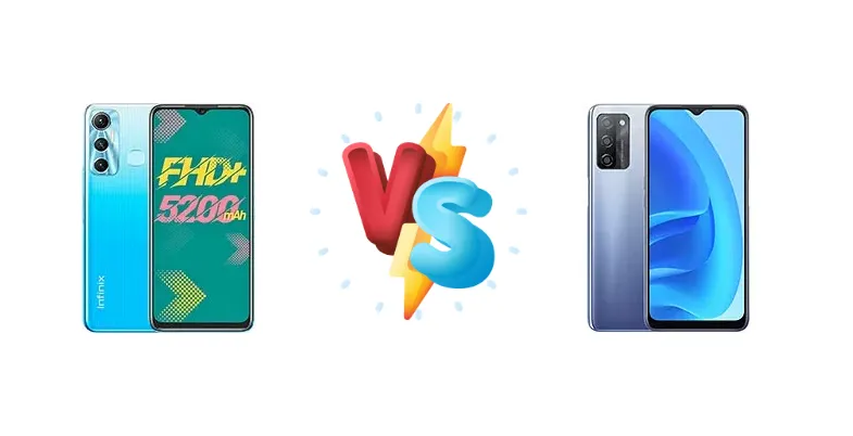 Infinix Hot 11 vs Oppo A55s