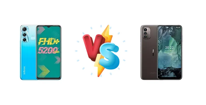 Infinix Hot 11 vs Nokia G21