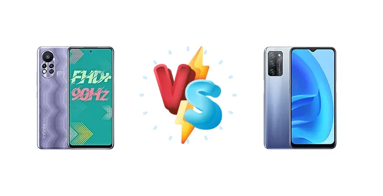 Infinix Hot 11s vs Oppo A55s