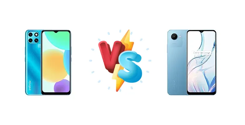 Infinix Smart 6 vs Realme C30s
