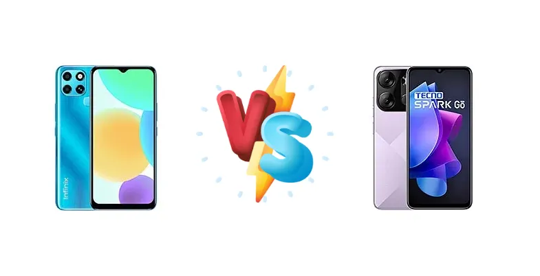 Infinix Smart 6 vs Tecno Spark Go 2023