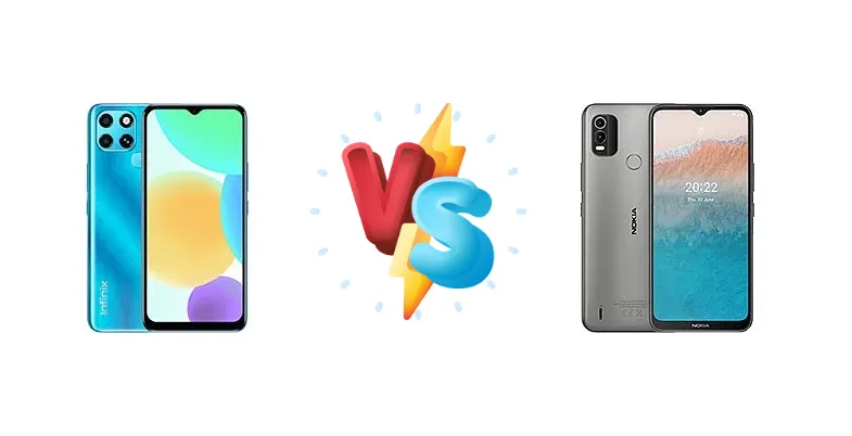Infinix Smart 6 vs Nokia C21 Plus