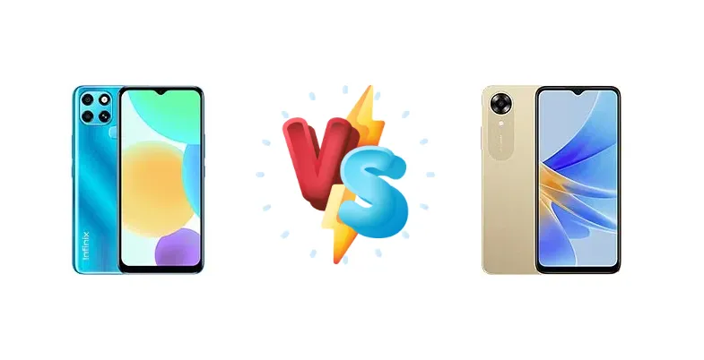 Infinix Smart 6 vs Oppo A17k