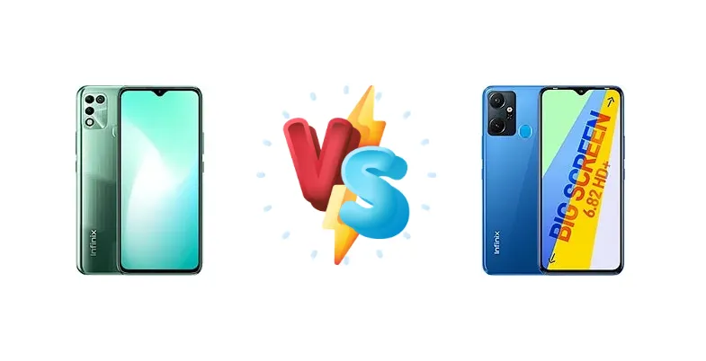 Infinix Hot 11 Play vs Infinix Smart 6 Plus (India)