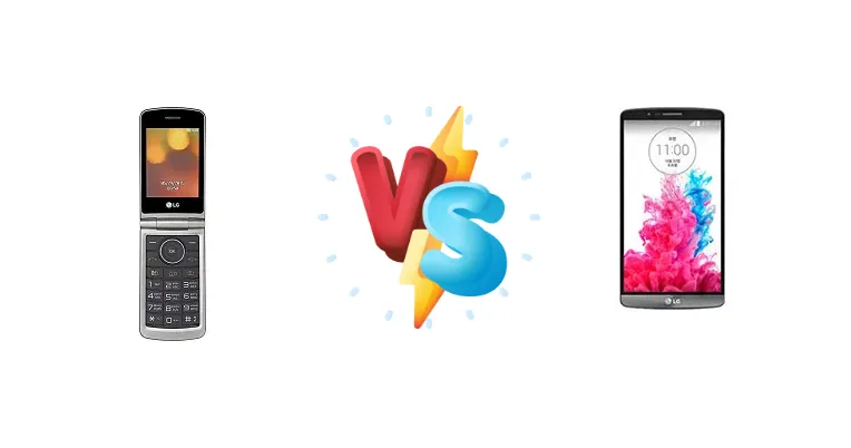 LG G360 vs LG G3 Screen