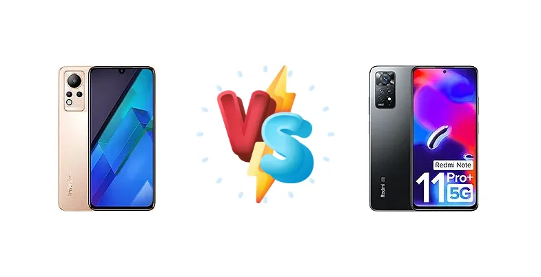 Infinix Note 12 vs Xiaomi Redmi Note 11 Pro+ 5G (India)