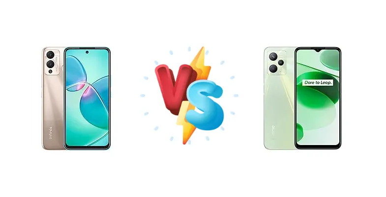 Infinix Hot 12 Play NFC vs Realme C35