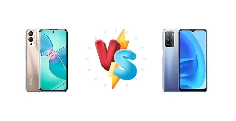 Infinix Hot 12 Play NFC vs Oppo A55s