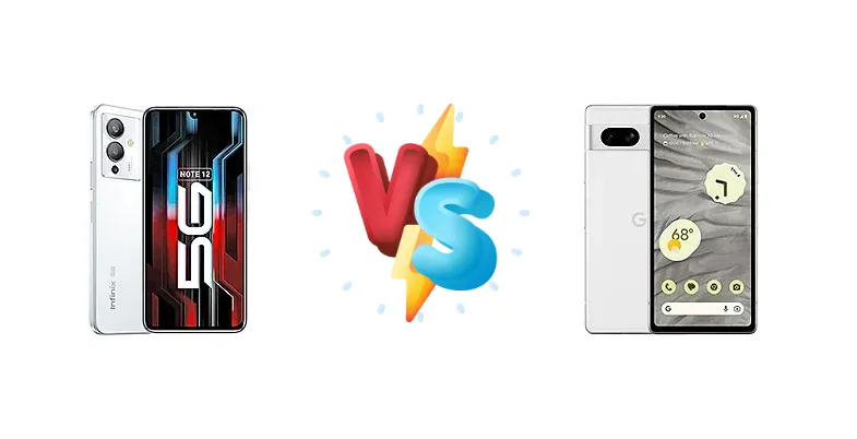 Infinix Note 12 5G vs Google Pixel 7a
