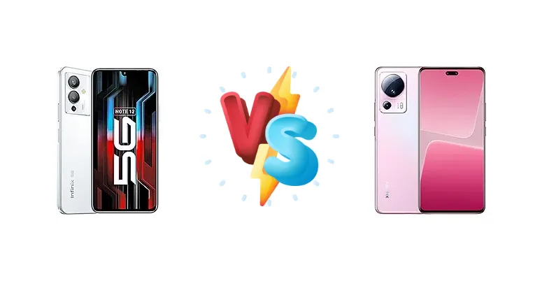 Infinix Note 12 5G vs Xiaomi 13 Lite