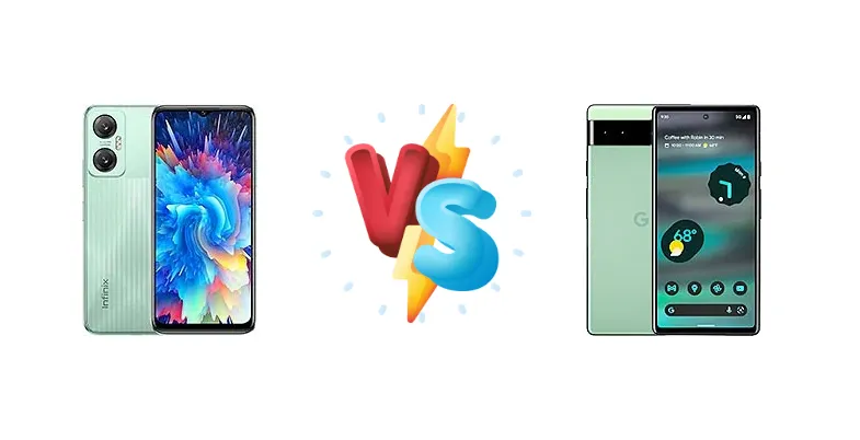 Infinix Hot 20 5G vs Google Pixel 6a