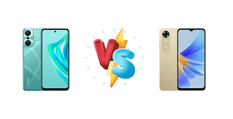 Infinix Hot 20 Play vs Oppo A17k