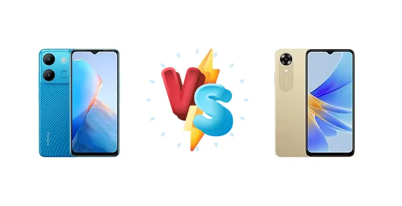 Infinix Smart 7 vs Oppo A17k