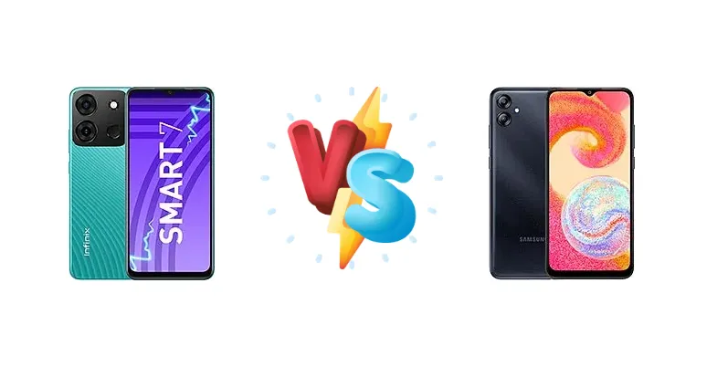Infinix Smart 7 vs Samsung Galaxy M04: Budget Champion Showdown