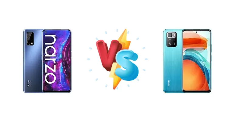 Realme Narzo 30 Pro 5G vs Xiaomi Redmi Note 10 Pro (China)