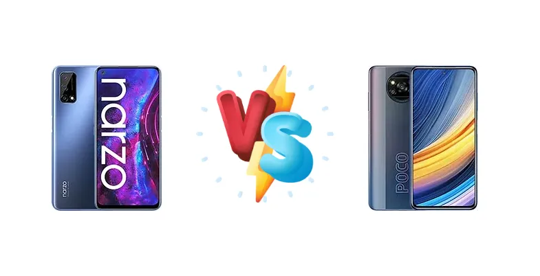 Realme Narzo 30 Pro 5G vs Xiaomi Poco X3 Pro