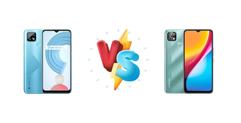 Realme C21 vs Infinix Smart 5 Pro