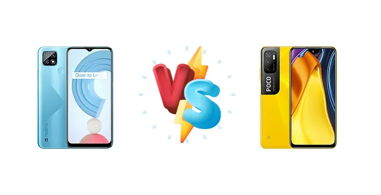 Realme C21 vs Xiaomi Poco M3 Pro 5G