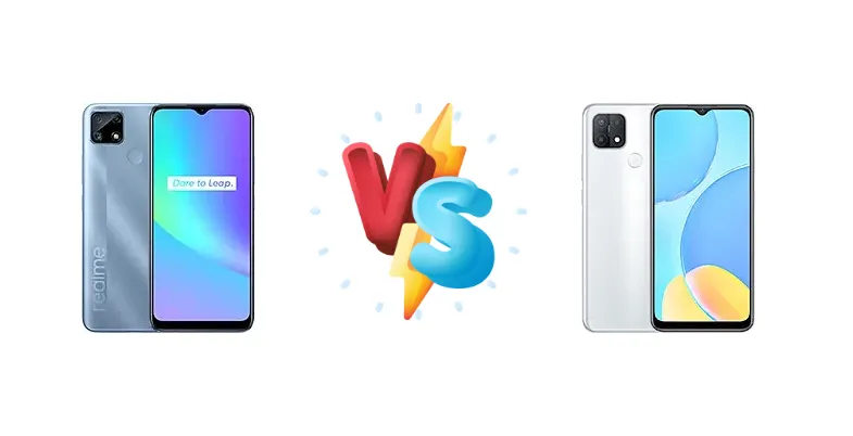 Realme C25 vs Oppo A15s