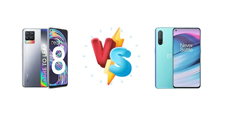 Realme 8 vs OnePlus Nord CE 5G