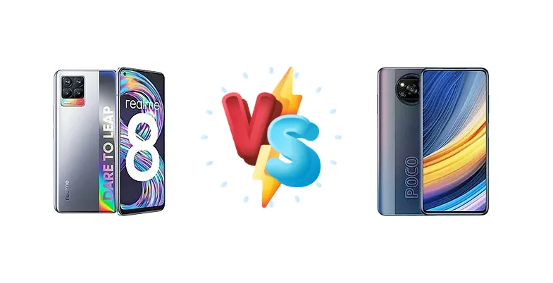 Realme 8 vs Xiaomi Poco X3 Pro