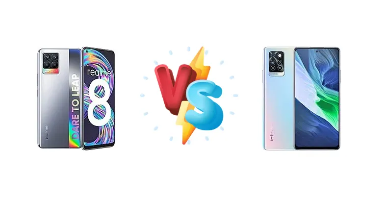 Realme 8 vs Infinix Note 10 Pro NFC