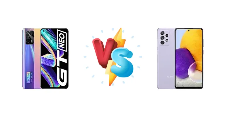 Realme GT Neo vs Samsung Galaxy A72