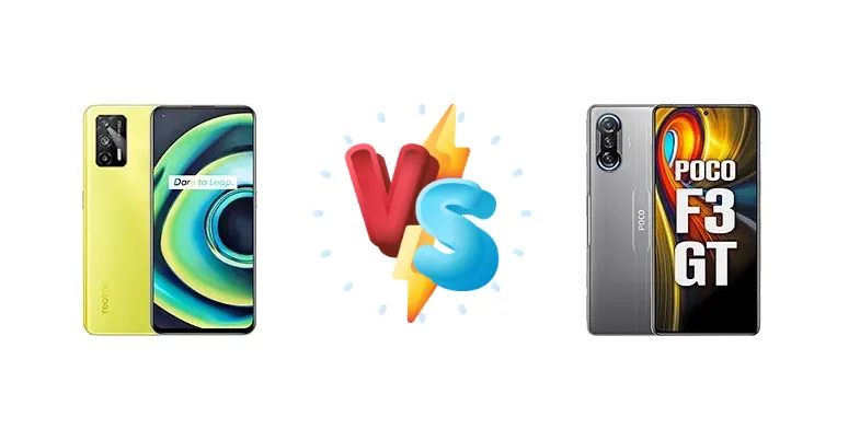 Realme Q3 Pro 5G vs Xiaomi Poco F3 GT