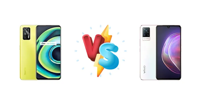 Realme Q3 Pro 5G vs vivo V21 5G