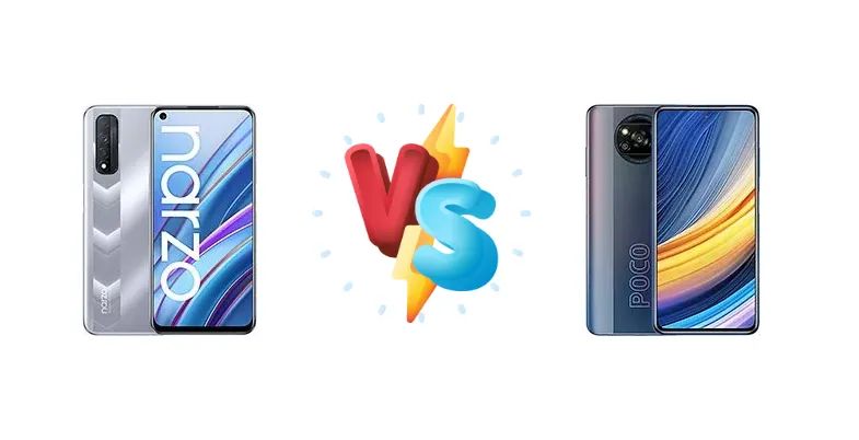Realme Narzo 30 vs Xiaomi Poco X3 Pro