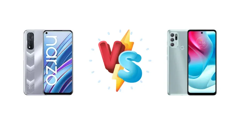 Realme Narzo 30 vs Motorola Moto G60S