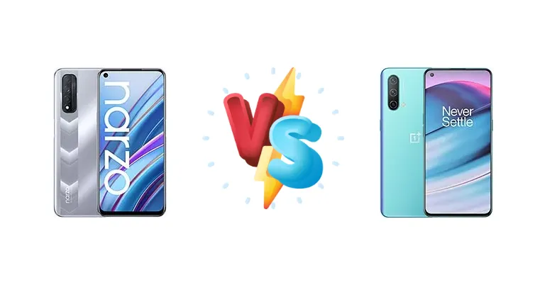 Realme Narzo 30 vs OnePlus Nord CE 5G