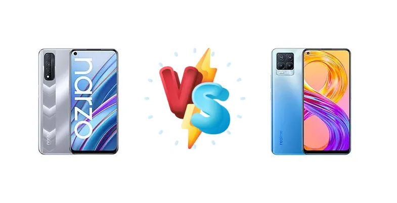 Realme Narzo 30 vs Realme 8 Pro