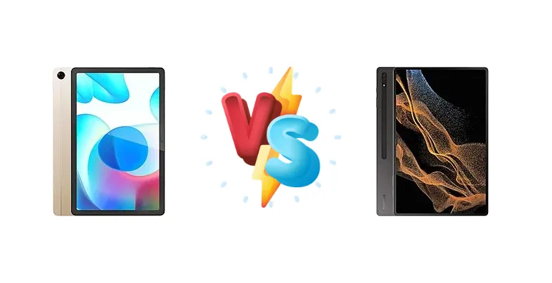 Realme Pad vs Samsung Galaxy Tab S8 Ultra