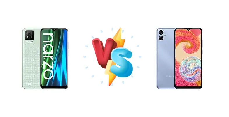 Realme Narzo 50i vs Samsung Galaxy A04e