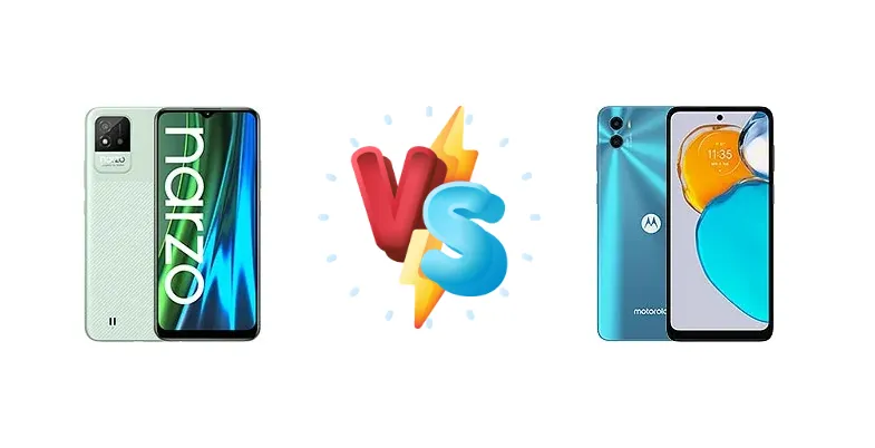 Realme Narzo 50i vs Motorola Moto E22s