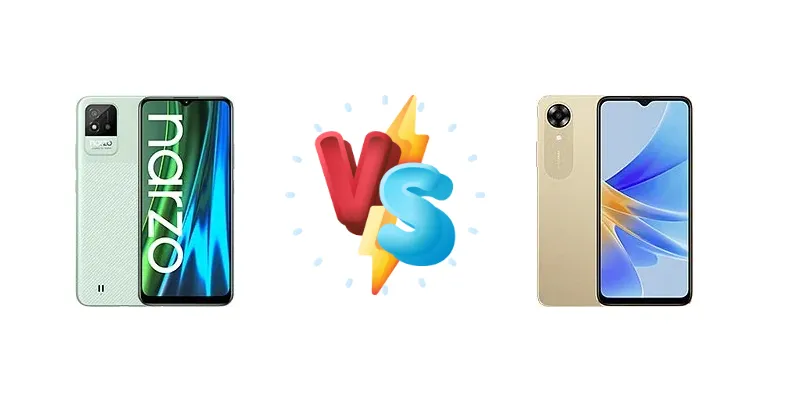 Realme Narzo 50i vs Oppo A17k