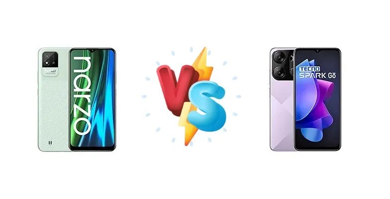 Realme Narzo 50i vs Tecno Spark Go 2023
