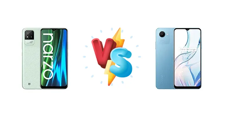 Realme Narzo 50i vs Realme C30s