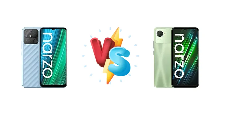 Realme Narzo 50A vs Realme Narzo 50i Prime