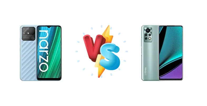Realme Narzo 50A vs Infinix Note 11s