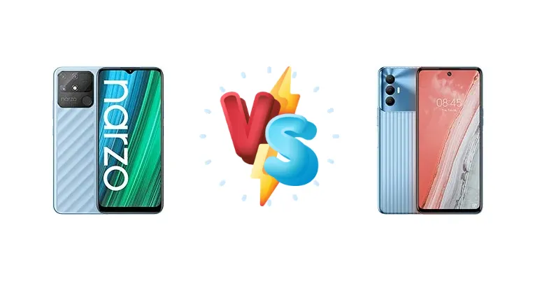 Realme Narzo 50A vs Tecno Spark 8 Pro