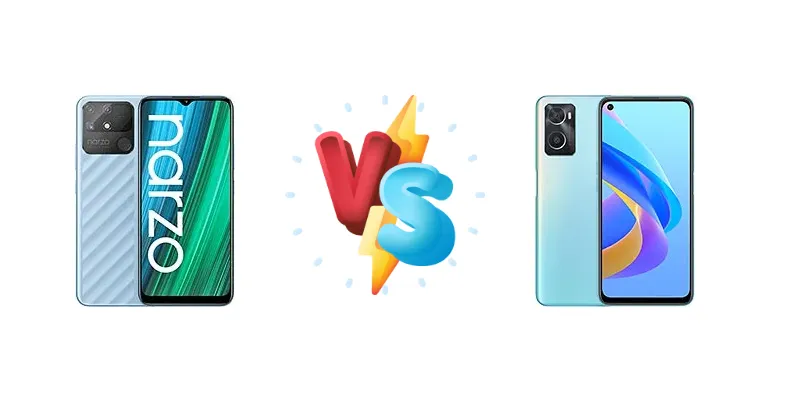 Realme Narzo 50A vs Oppo A76