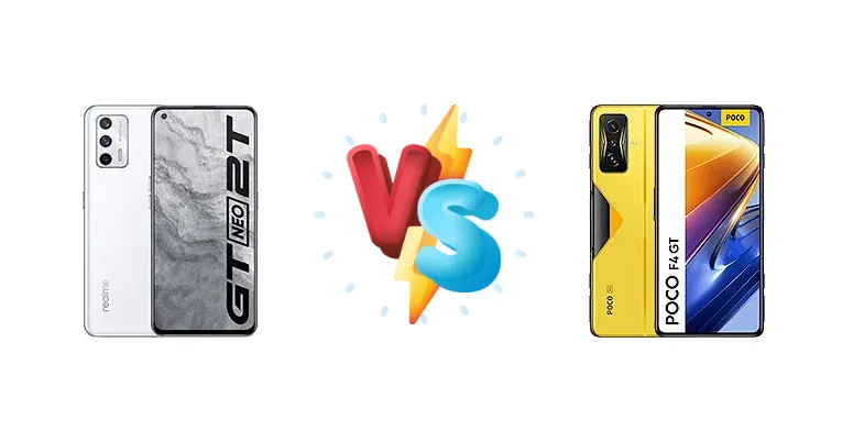Realme GT Neo2T vs Xiaomi Poco F4 GT