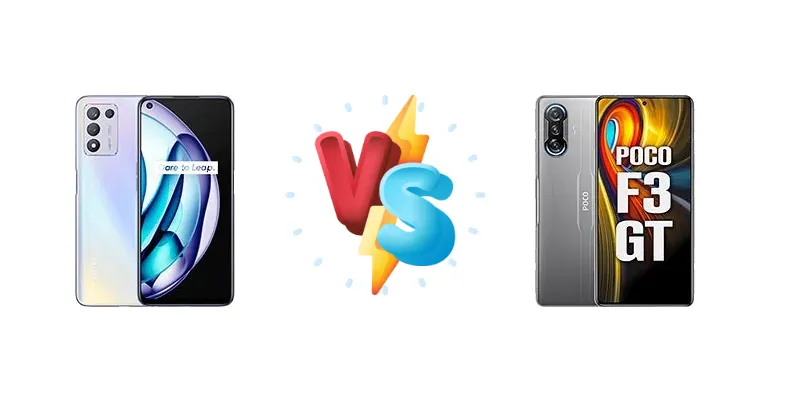 Realme Q3t vs Xiaomi Poco F3 GT