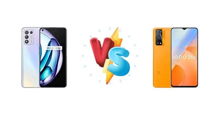 Realme Q3t vs vivo iQOO Z5x